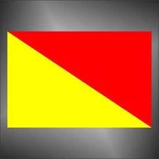 adesivo BANDIERA FLAG NAUTICA