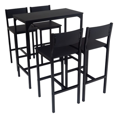 Set tavolo bar sgabelli - 4,