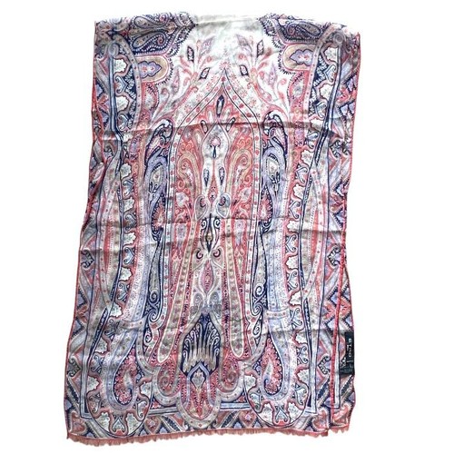 Sciarpa stola paisley seta