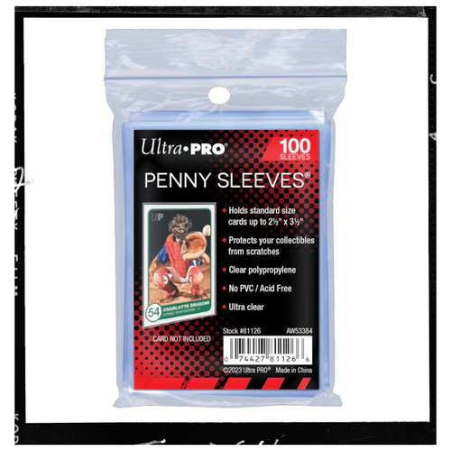 Ultra pro 100 bustine card - 100,