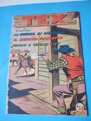 Tex albo oro 15 seconda - d'oro, n.