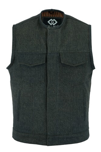 Gilet cut off marrone - gilet-gilet,