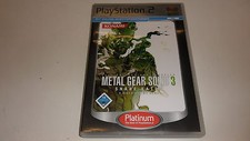PlayStation 2 PS 2 Metal Gear