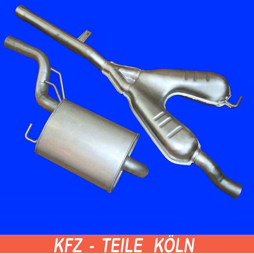 Bmw e39 520i 523i - 520i/523i, silenziatore