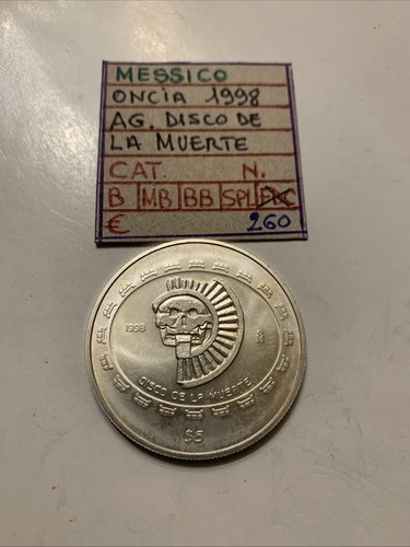 Messico oncia 1998 - 1, disco