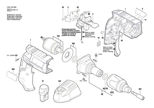Bosch ricambi per avvitatore - bosch,