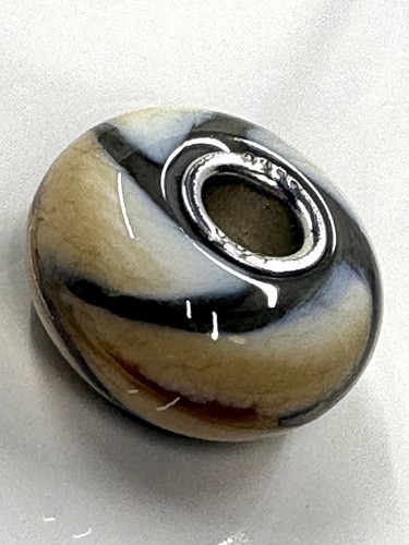 Trollbeads armadillo grigio - armadillo,