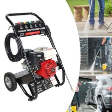 Idropulitrice a benzina professionale motore benzina getto vapore 190 bar 6,5cv 4900 watt