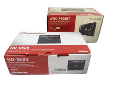 (1563) Pioneer AVIC-F500BT GPS Gateway Sistema Con ND-G500 Amplificatore