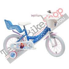 Bici Bicicletta per Bambina Denver Disney New Frozen II 14" Pollici