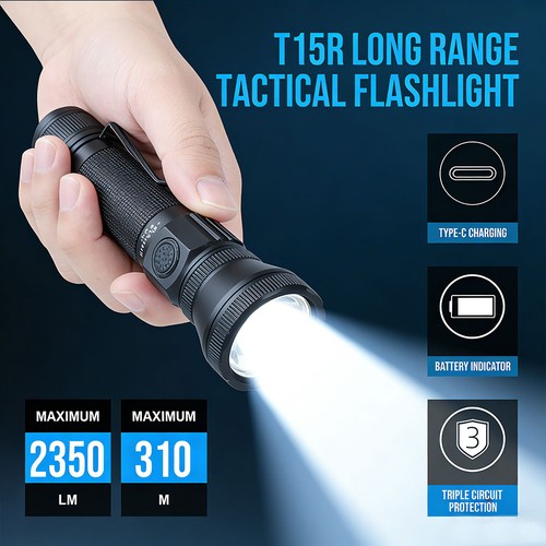 Trustfire 2350lumen torcia led - 2350lumen,