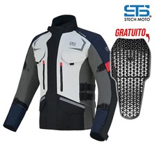 Moto giacca tessuto - giacca, in