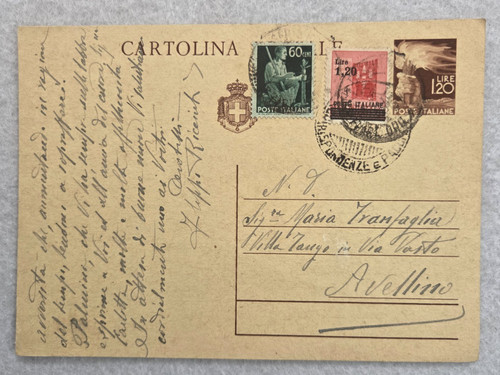 Intero postale luogotenenza - intero,
