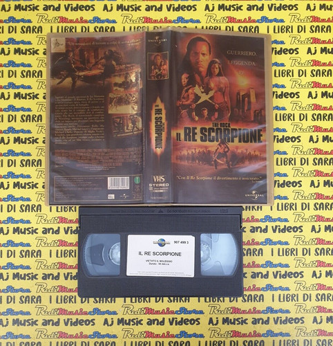 Vhs film scorpione 2002 - re,