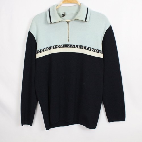 Felpa valentino sport blu - blu, da