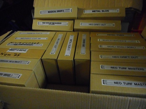 Neo geo videocassetta snk mvs - neo,