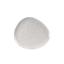 SET 6 PIATTI PIANI IN CERAMICA DA 30 CM IN COLORE BIANCO