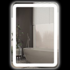 HOMCOM Specchio Bagno Touch