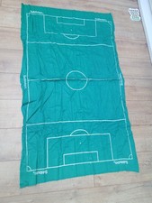 Campo da gioco vintage Subbuteo calcio balilla tessuto verde