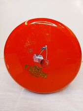 Barattolo in Latta MON CHERI FERRERO 1997 Refreshing Green Vintage W5.5X H.7 CM