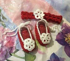 Scarpette e fascetta cotone