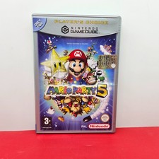 Mario Party 5 Nintendo Gamecube Pal Ita completo triangolo blu