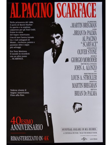 Manifesto scarface pacino - manifesto,