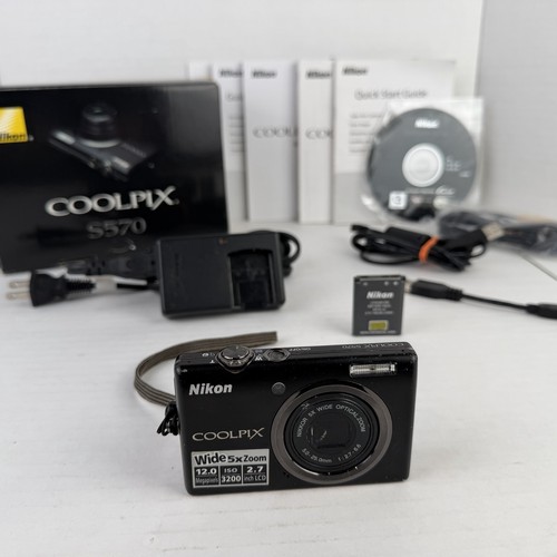 Nikon coolpix s570 fotocamera - nikon,