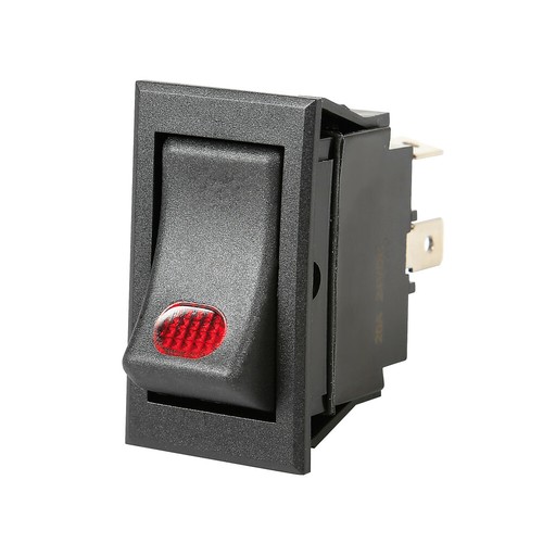 Interruttore con luce - auto, 12v
