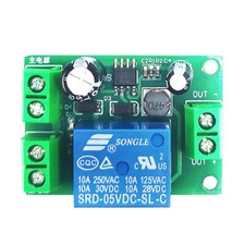 DC7-30V Doppio Alimentatore Regolatore Batteria Modulo Interruttore Automatico Emergenza