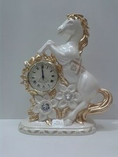 CAVALLO CON OROLOGIO DA TAVOLO