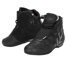 MF7820 Stivali Scarpe Moto Tecniche TCX R04D WP Impermeabili Nero / Bianco