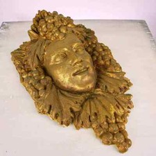 mascherone dorato vintage