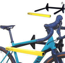 Supporto portabici da muro e lucchetto antifurto. Gancio da parete