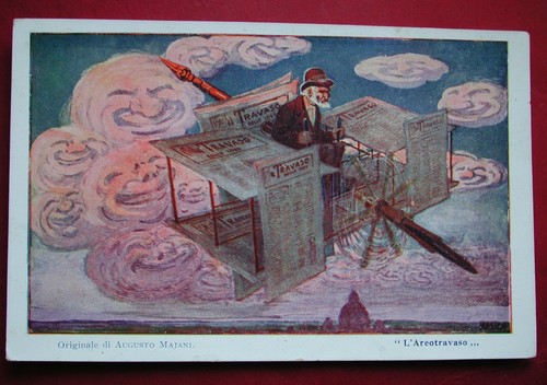 Cartolina illustrata - cartolina,