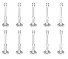 LEGO 10x Supporto per lampione