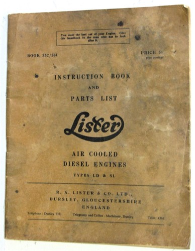 Lister raffreddato aria - lister, ad