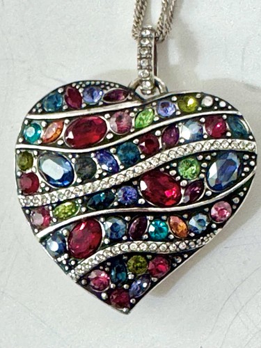 Collana con ciondolo - , cristallo