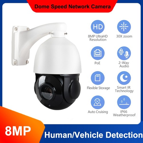 30x zoom 8mp poe - 4k,
