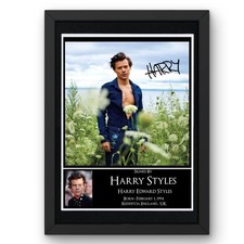 Poster Harry Styles firmato