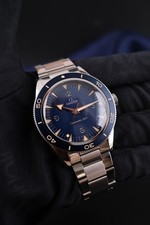 Omega Seamaster 300 Blue 23430412103001 documenti originali + scatola mai indossati