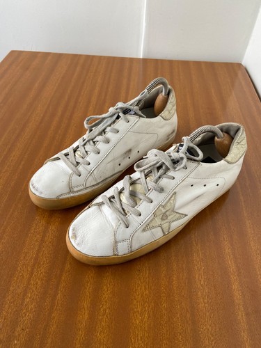 Golden goose superstar pelle - golden,