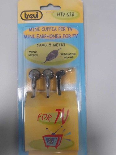 Mini cuffia per auricolari - cuffia, tv,