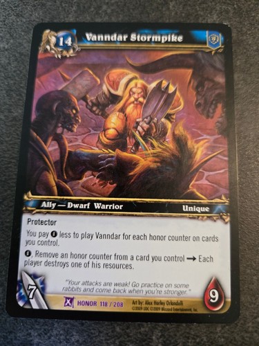 Wow tcg vanndar stormpike - ,