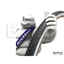 Copertone / Pneumatico Bici 28" - 700 x 35 BIANCO / NERO - MICHELIN WORLD TOUR
