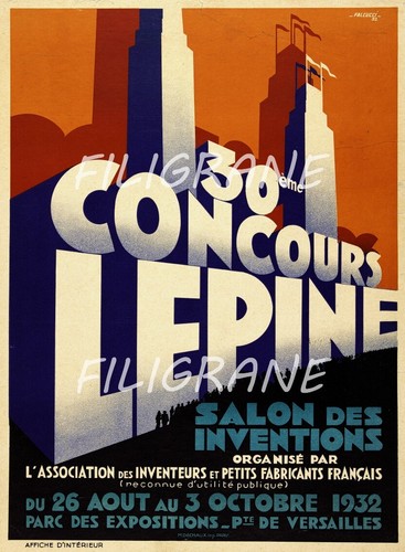 Concours lepine 1932 - lepine,