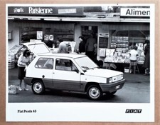 3814  FOTOGRAFIA PUBBLICITARIA  FIAT  PANDA 45 FOTO DA ARCHIVIO FIAT