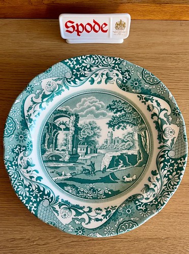 Nuovo piatto spode - piatto, green