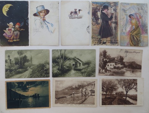 1900 lotto cartoline - 11,