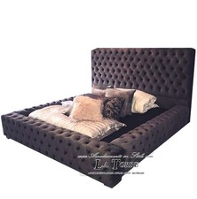 Letto Matrimoniale king size contenitore Moderno velluto o ecopelle qualsiasi co